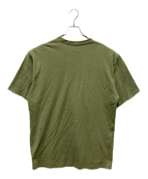 THE BLACK EYE PATCH（ブラックアイパッチ）THE BLACK EYE PATCH (ブラックアイパッチ) ワッペンTシャツ グリーン サイズ:XLの古着・服飾アイテム