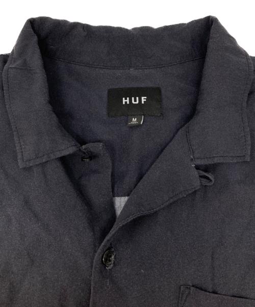 HUF（ハフ）HUF (ハフ) キューピープリントシャツ ブラック サイズ:Mの古着・服飾アイテム