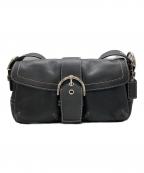 COACHコーチ）の古着「ワンショルダーバッグ」｜ブラック