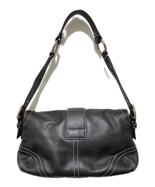 COACH（コーチ）COACH (コーチ) ワンショルダーバッグ ブラックの古着・服飾アイテム