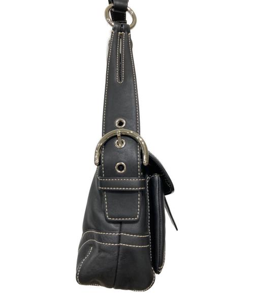 COACH（コーチ）COACH (コーチ) ワンショルダーバッグ ブラックの古着・服飾アイテム