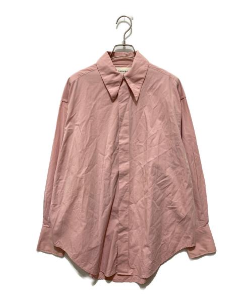 THE SHINZONE（ザ シンゾーン）THE SHINZONE (ザ シンゾーン) ポインテッドカラーシャツ/比翼シャツ ピンク サイズ:34の古着・服飾アイテム