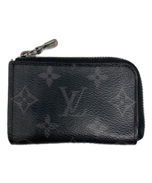 LOUIS VUITTON（ルイ ヴィトン）LOUIS VUITTON (ルイ ヴィトン) モノグラム エクリプス ポルト モネ ジュール / コインケース ブラック サイズ:OneSizeの古着・服飾アイテム