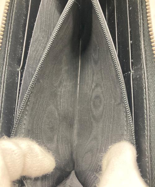 GUCCI（グッチ）GUCCI (グッチ) ラウンドジップ長財布 ブラック サイズ:OneSizeの古着・服飾アイテム