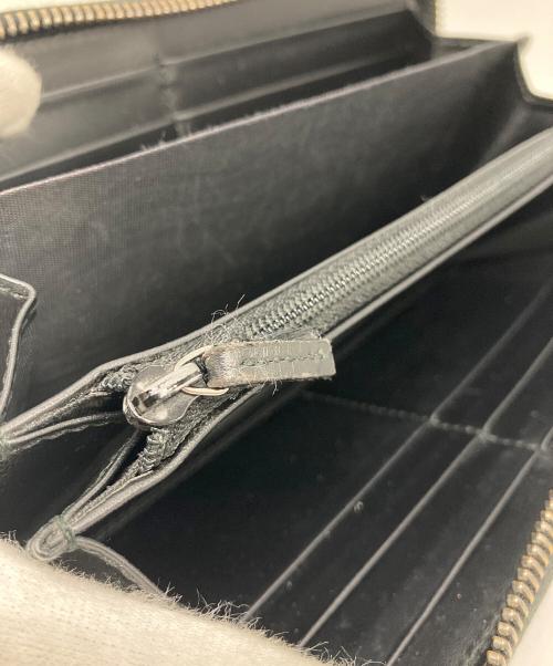 GUCCI（グッチ）GUCCI (グッチ) ラウンドジップ長財布 ブラック サイズ:OneSizeの古着・服飾アイテム