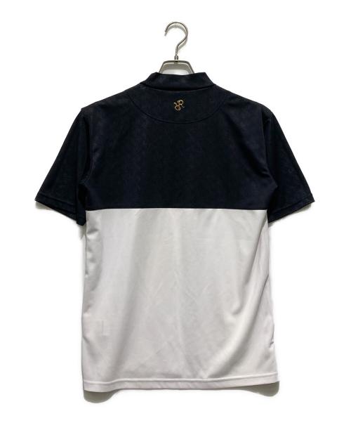 Resurrection（レザレクション）Resurrection (レザレクション) バイカラー モックネック Tシャツ ブラック サイズ:Mの古着・服飾アイテム