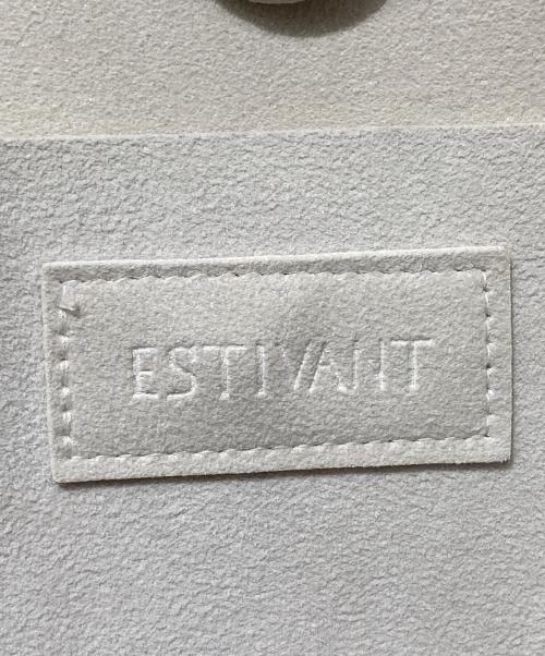 ESTIVANT（エスティバン）ESTIVANT (エスティバン) ウルトラスエード トートバッグ アイボリー サイズ:OneSizeの古着・服飾アイテム
