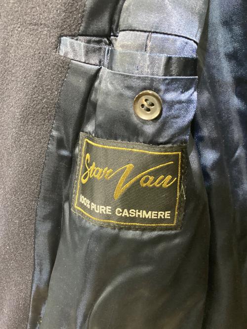 Kent Ave.（ケントアヴェニュー）Kent Ave. (ケントアヴェニュー) カシミヤダブルチェスターコート ネイビー サイズ:5の古着・服飾アイテム
