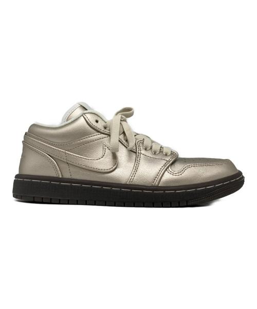 NIKE（ナイキ）NIKE (ナイキ) LOW SE METALLIC ZINC / ローカットスニーカー ゴールド サイズ:24㎝の古着・服飾アイテム