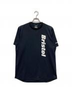 F.C.R.B.エフシーレアルブリストル）の古着「AUTHENTIC TRAINING TEE / Tシャツ」｜ブラック