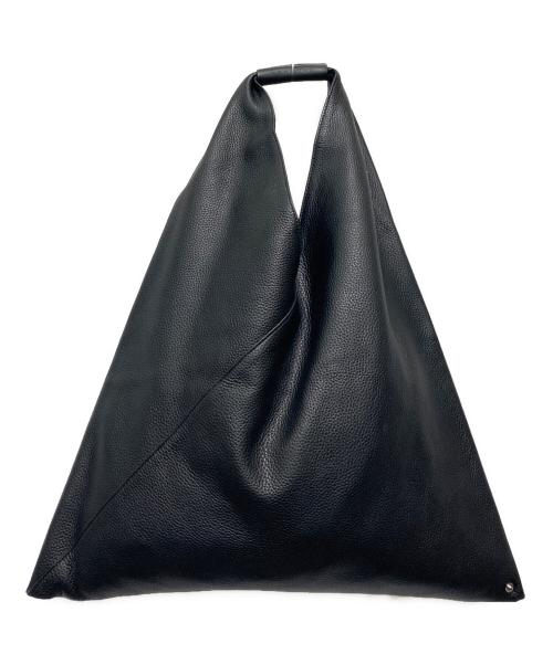 MM6 Maison Margiela（エムエムシックスメゾンマルジェラ）MM6 Maison Margiela (エムエムシックスメゾンマルジェラ) Japanese レザートートバッグ ミディアムサイズ ブラック サイズ:ミディアムサイズの古着・服飾アイテム