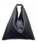 MM6 Maison Margiela（エムエムシックスメゾンマルジェラ）の古着「Japanese レザートートバッグ ミディアムサイズ」｜ブラック