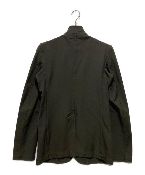 COMME des GARCONS SHIRT（コムデギャルソンシャツ）COMME des GARCONS SHIRT (コムデギャルソンシャツ) 製品染めポリ縮絨 ジャケット グリーン サイズ:Sの古着・服飾アイテム