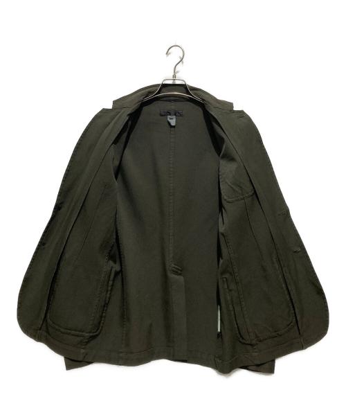 COMME des GARCONS SHIRT（コムデギャルソンシャツ）COMME des GARCONS SHIRT (コムデギャルソンシャツ) 製品染めポリ縮絨 ジャケット グリーン サイズ:Sの古着・服飾アイテム