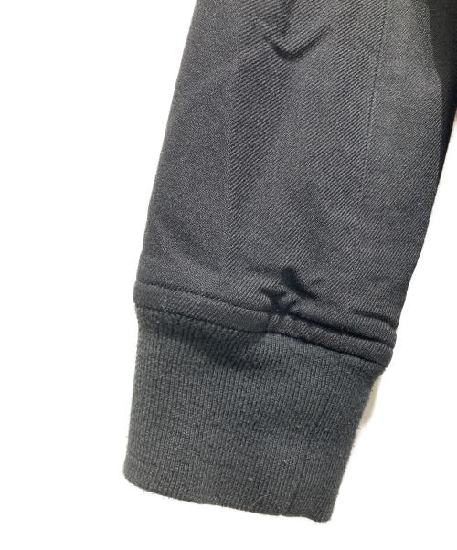 COMME des GARCONS HOMME（コムデギャルソン オム）COMME des GARCONS HOMME (コムデギャルソン オム) 製品染めポリ縮絨 スイングトップ ブラック サイズ:Sの古着・服飾アイテム