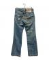 TRUE RELIGION (トゥルー レリジョン) ダメージ加工 フレアデニムパンツ インディゴ サイズ:30：8000円