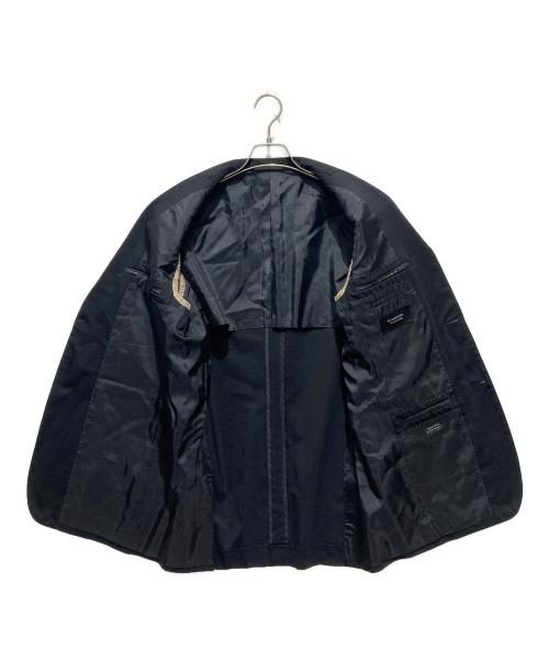 BURBERRY BLACK LABEL（バーバリーブラックレーベル）BURBERRY BLACK LABEL (バーバリーブラックレーベル) 袖裏ストライプ 2Bセットアップスーツ ブラック サイズ:38Rの古着・服飾アイテム