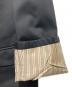 中古・古着 BURBERRY BLACK LABEL (バーバリーブラックレーベル) 袖裏ストライプ 2Bセットアップスーツ ブラック サイズ:38R：10000円