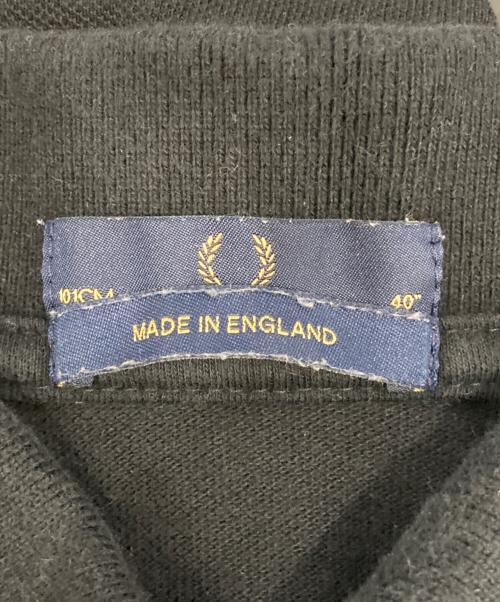 FRED PERRY（フレッドペリー）FRED PERRY (フレッドペリー) M12 ロゴ刺繍 ポロシャツ ブラック サイズ:40の古着・服飾アイテム