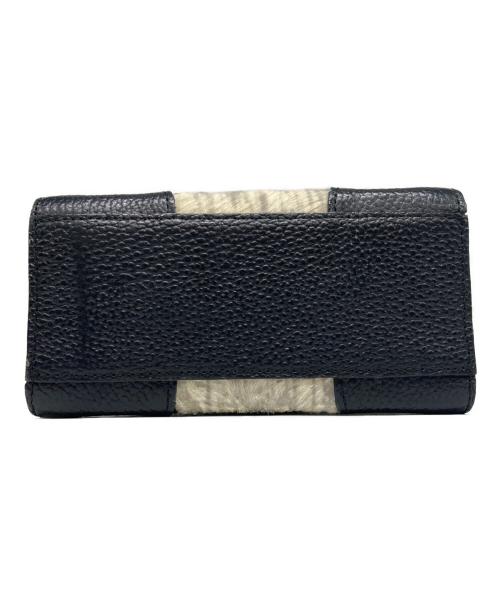 Vivienne Westwood（ヴィヴィアンウエストウッド）Vivienne Westwood (ヴィヴィアンウエストウッド) ハラコレザーレオパード柄オーブロゴミニハンドバッグ ブラック サイズ:OneSizeの古着・服飾アイテム