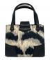 Vivienne Westwood (ヴィヴィアンウエストウッド) ハラコレザーレオパード柄オーブロゴミニハンドバッグ ブラック サイズ:OneSize：12000円