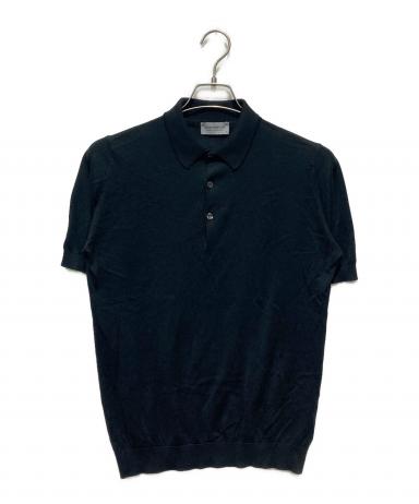 JOHN SMEDLEY ジョンスメドレー コットンニットポロシャツ 旧タグ 中古・古着通販】JOHN SMEDLEY (ジョンスメドレー) ニットポロシャツ