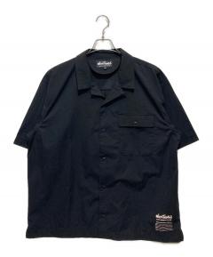 トップス DAN Space Aloha Long Shirt - BLACK 中古・古着通販】DAN (ダン) Space Aloha Shirt ネイビー サイズ:M