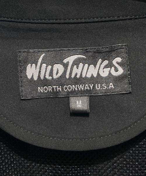 WILD THINGS（ワイルドシングス）WILD THINGS (ワイルドシングス) OPEN COLLAR POCKET SHIRT / 半袖シャツ ブラック サイズ:Mの古着・服飾アイテム