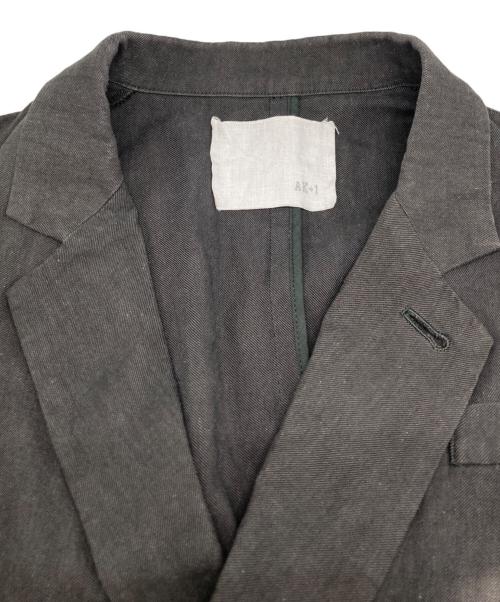 Demi-Luxe Beams（デミルクス ビームス）Demi-Luxe BEAMS (デミルクス ビームス) AK+1 (エーケーワン) ベルテッド ジレ グレー サイズ:36の古着・服飾アイテム