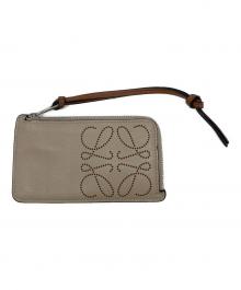 LOEWE（ロエベ）の古着「アナグラムフラグメントコインケース」｜ベージュ