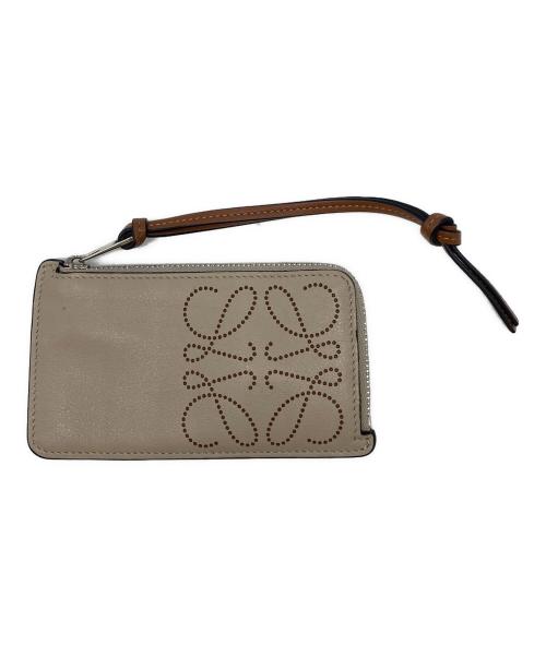 LOEWE（ロエベ）LOEWE (ロエベ) アナグラムフラグメントコインケース ベージュ サイズ:OneSizeの古着・服飾アイテム