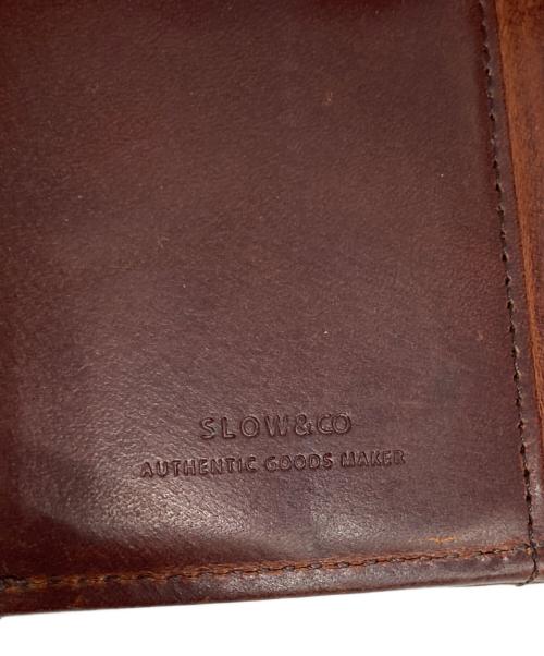 SLOW&CO（スロウアンドコー）SLOW&CO (スロウアンドコー) HERBIE hold mini wallet / ハービー ホールドミニウォレット ブラウン サイズ:OneSizeの古着・服飾アイテム