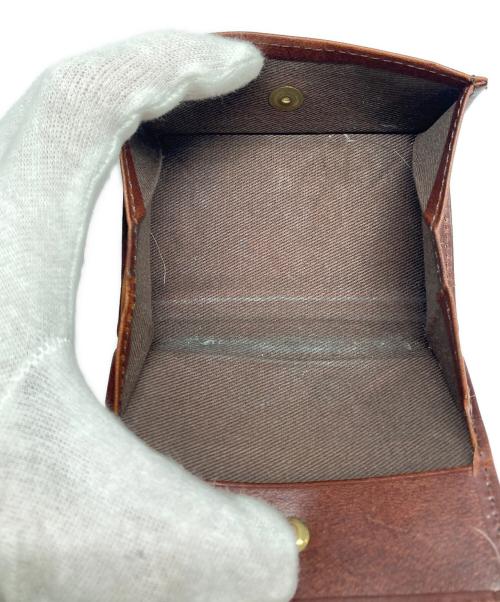 SLOW&CO（スロウアンドコー）SLOW&CO (スロウアンドコー) HERBIE hold mini wallet / ハービー ホールドミニウォレット ブラウン サイズ:OneSizeの古着・服飾アイテム