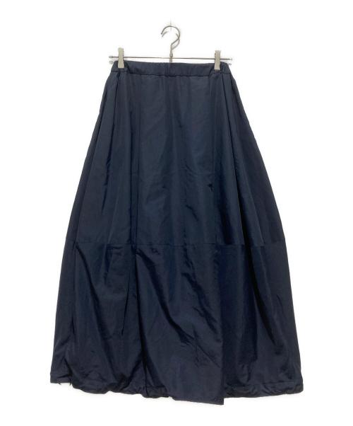 nagonstans（ナゴンスタンス）nagonstans (ナゴンスタンス) MAT SHELL アシンメナイロンスカート ネイビー サイズ:Ｓの古着・服飾アイテム