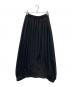ENFOLD（エンフォルド）の古着「ナチュラルローン ゴムタックバルーンSKIRT」｜ブラック