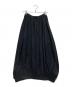 ENFOLD (エンフォルド) ナチュラルローン ゴムタックバルーンSKIRT ブラック サイズ:36：10000円