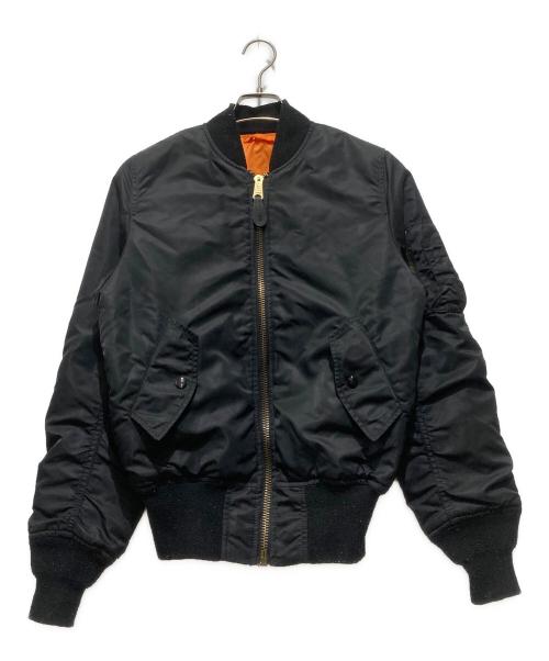 ALPHA（アルファ）ALPHA (アルファ) MA-1ジャケット ブラック サイズ:不明の古着・服飾アイテム