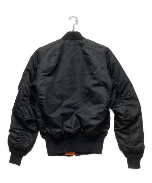 ALPHA（アルファ）ALPHA (アルファ) MA-1ジャケット ブラック サイズ:不明の古着・服飾アイテム