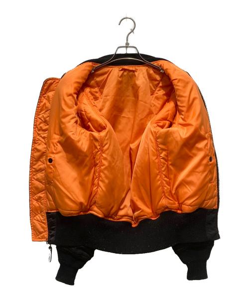 ALPHA（アルファ）ALPHA (アルファ) MA-1ジャケット ブラック サイズ:不明の古着・服飾アイテム