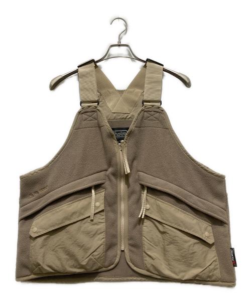 hobo（ホボ）hobo (ホボ) POLARTEC FLEECE VEST / ポーラーテック フリースベスト ブラウン サイズ:M 未使用品の古着・服飾アイテム
