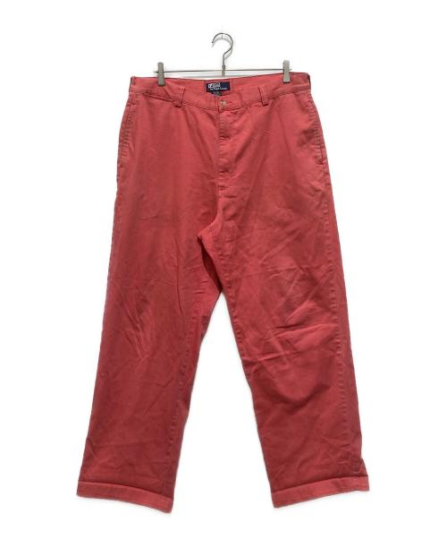 POLO RALPH LAUREN（ポロ・ラルフローレン）POLO RALPH LAUREN (ポロ・ラルフローレン) カラードポロ チノパンツ レッド サイズ:36の古着・服飾アイテム
