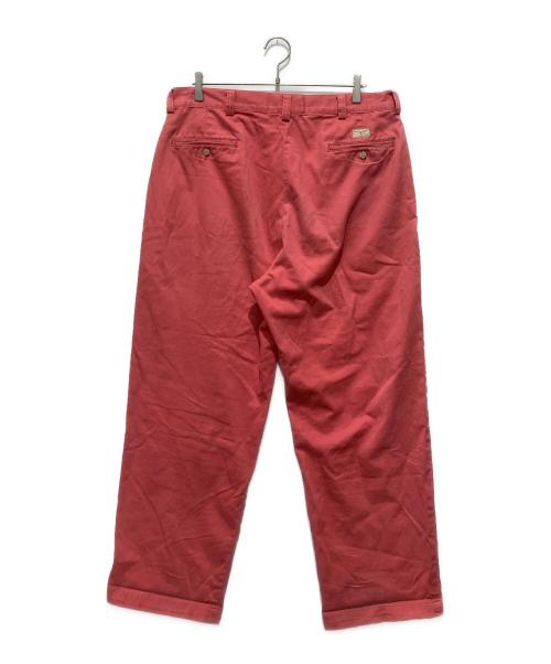 POLO RALPH LAUREN（ポロ・ラルフローレン）POLO RALPH LAUREN (ポロ・ラルフローレン) カラードポロ チノパンツ レッド サイズ:36の古着・服飾アイテム