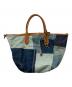 POLO RALPH LAUREN (ポロ・ラルフローレン) デニム パッチワーク ミディアム Bellport トート インディゴ：25000円