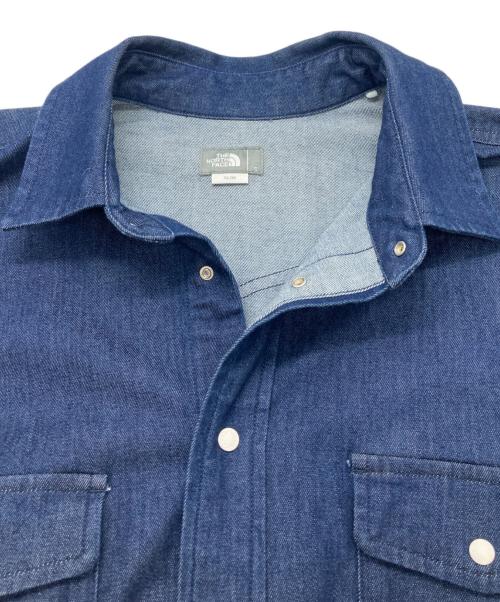 THE NORTH FACE（ザ ノース フェイス）THE NORTH FACE (ザ ノース フェイス) Canterbury Bells Shirt インディゴ サイズ:Ｓの古着・服飾アイテム