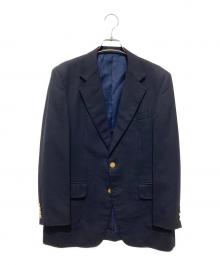 Burberry's（バーバリーズ）の古着「金釦テーラードジャケット」｜ネイビー