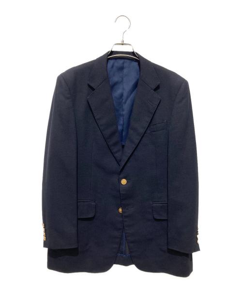 Burberry's（バーバリーズ）Burberry's (バーバリーズ) 金釦テーラードジャケット ネイビー サイズ:A4の古着・服飾アイテム