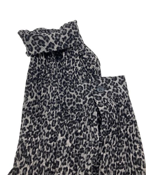 MICHAEL KORS（マイケルコース）MICHAEL KORS (マイケルコース) レオパードワンピース ブラック サイズ:Mの古着・服飾アイテム