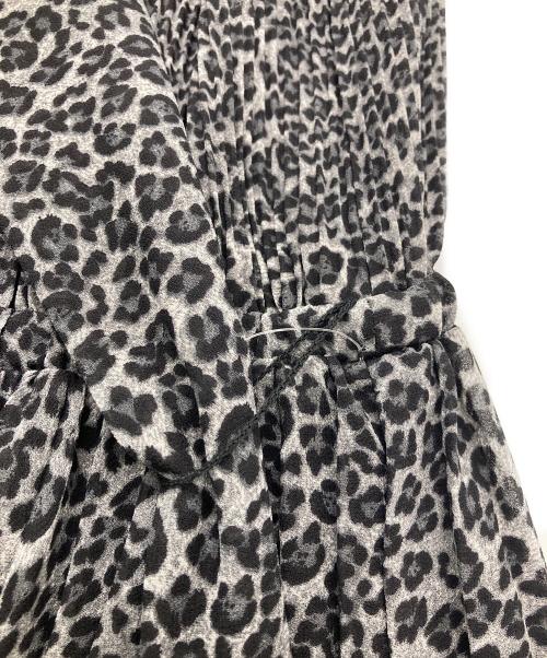 MICHAEL KORS（マイケルコース）MICHAEL KORS (マイケルコース) レオパードワンピース ブラック サイズ:Mの古着・服飾アイテム