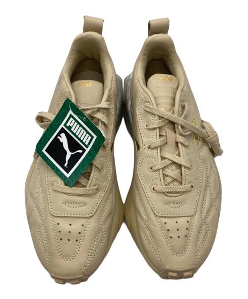 PUMA（プーマ）PUMA (プーマ) emmi (エミ) スニーカー ベージュ サイズ:23.5の古着・服飾アイテム
