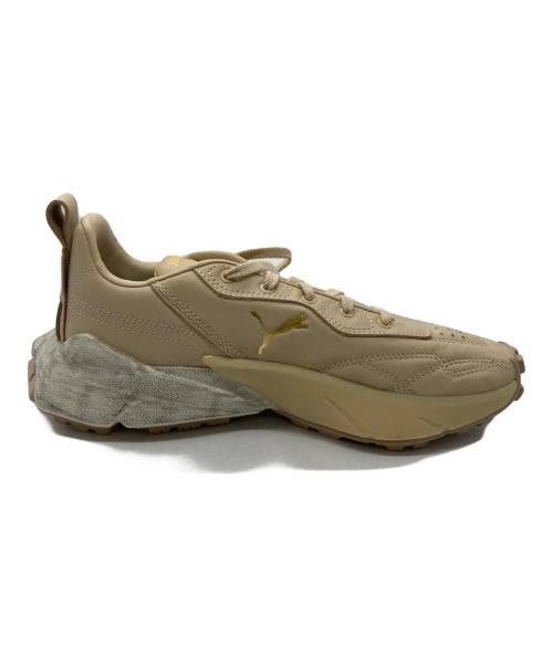 PUMA（プーマ）PUMA (プーマ) emmi (エミ) スニーカー ベージュ サイズ:23.5の古着・服飾アイテム